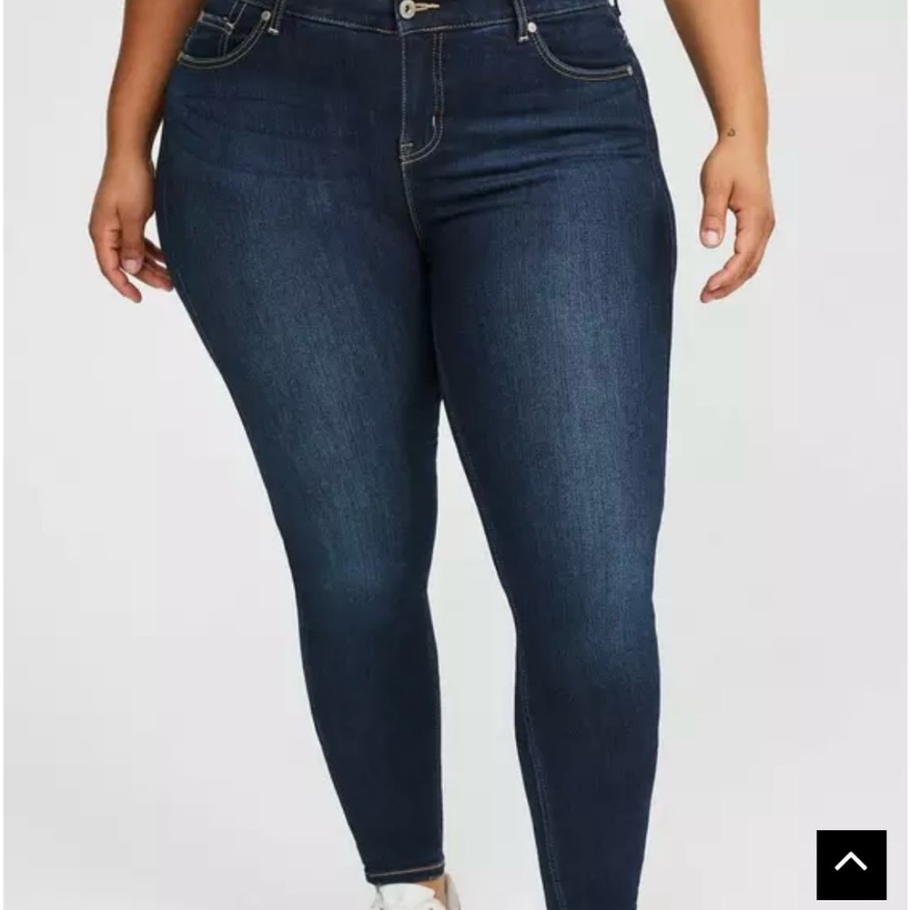Torrid Bombshell Skinny Premium Stretch High-Rise Jean - Canary Wharf